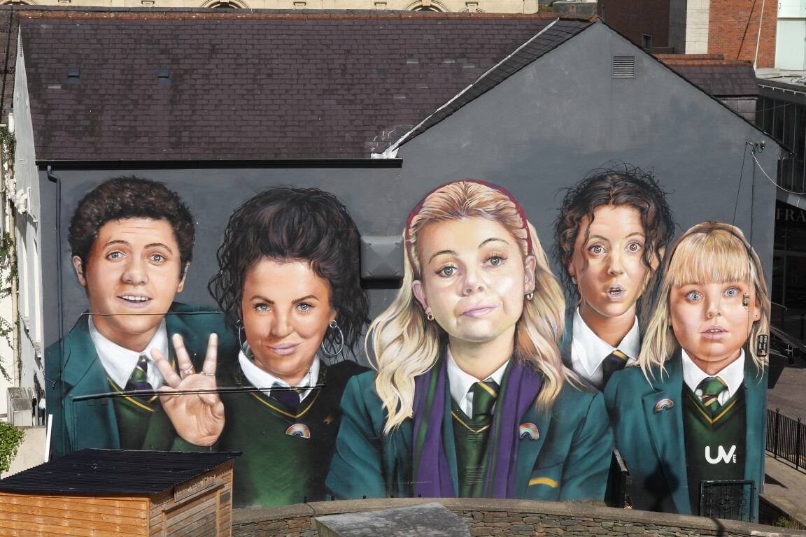 Derry Girls Mural, Derry